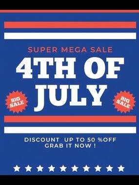 4TH OF JULY Sale Up To 50% Off